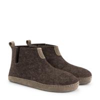 Travelin&apos; Men - ankle high slipper - Bruin - Maat 46