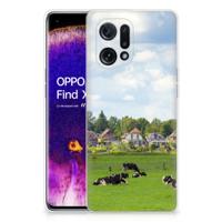 OPPO Find X5 | TPU Hoesje | Koeien