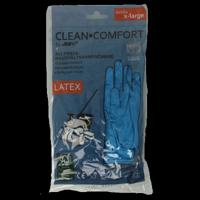CLEAN-COMFORT Huishoudhandschoen blauw maat XL 1 Paar