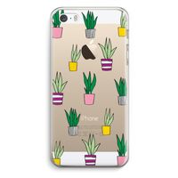 Sanseveria: iPhone 5 / 5S / SE Transparant Hoesje
