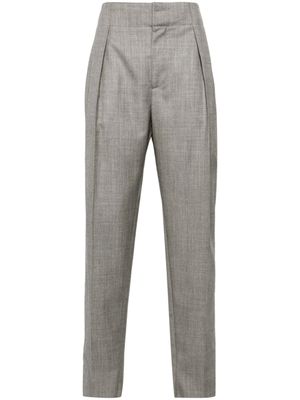 Alexander McQueen pantalon de costume à pinces - Gris
