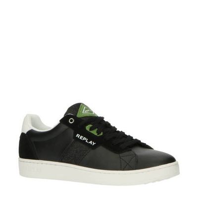 REPLAY Classic Truck sneakers zwart/groen REPLAY Classic Truck sneakers zwart/groen