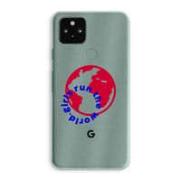 Run The World: Google Pixel 5a 5G Transparant Hoesje