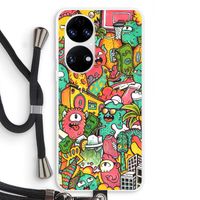 Vexx City: Huawei P50 Transparant Hoesje met koord