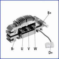 Hitachi Dynamo gelijkrichter (Diodebrug) 139586 - thumbnail