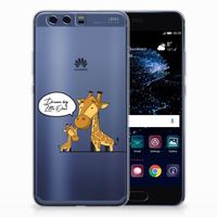 Huawei P10 Plus Telefoonhoesje met Naam Giraffe