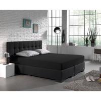 Dreamhouse Dubbel Jersey 220 gr. Hoeslaken Zwart 140 x 200/220