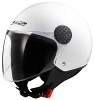 LS2 jethelm "of558 sphere ii solid" helmet of558 sphere i solid gloss white gr. s