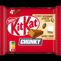 KITKAT Chunky Melkchocolade 4pack bij Jumbo