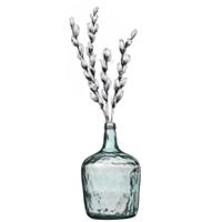 Bloemenvaas Jeanne - transparant - gerecycled glas - D25 x H40 cm - Fles vazen - 10L