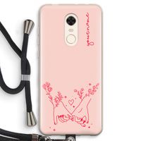 Best Friends: Xiaomi Redmi 5 Transparant Hoesje met koord