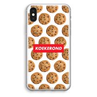 Koekerond: iPhone XS Transparant Hoesje Koekerond: iPhone XS Transparant Hoesje