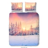 Good Morning dekbedovertrek Snow - multikleur - 240x200/220 cm