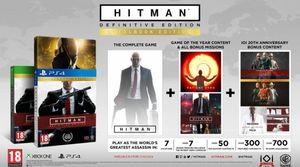 Square Enix Hitman Definitive - Steelbook Edition - Day One PlayStation 4