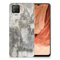OPPO A73 4G | TPU | Siliconen hoesje | Beton Print