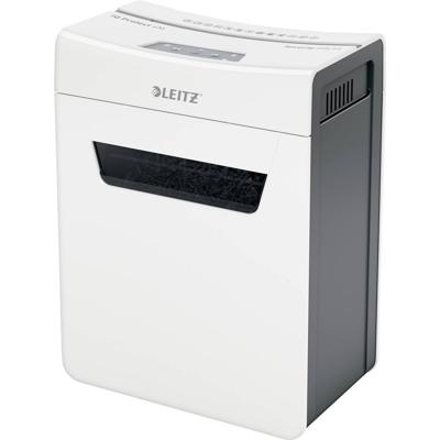 Leitz IQ 4M Protect Premium P5 Papierversnipperaar 4 vellen Micro cut 2 x 15 mm P-5 14 l Ook geschikt voor Nietjes, Paperclips