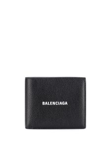 Balenciaga portefeuille Cash Square pliant - Noir