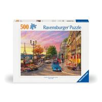 Ravensburger puzzel avondsfeer in Parijs - 500 stukjes