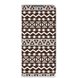 Xiaomi 12 | 12X Hoesje met Magneet Aztec Brown