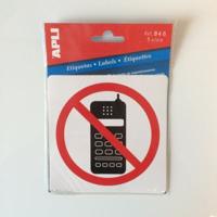 Pictogram Verboden te telefoneren