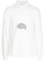 Palmes polo Heartbreakers Rugby en coton biologique - Blanc