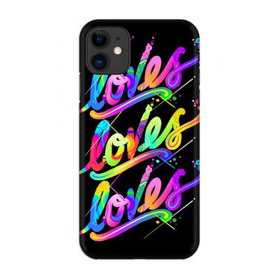 Loves: Volledig geprint iPhone 11 Hoesje
