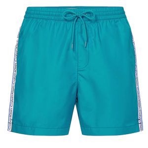 Calvin Klein Zwemshort petrol met logoband