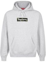 Supreme hoodie Box Logo en coton - Gris - thumbnail