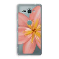 Pink Ellila Flower: Sony Xperia XZ2 Compact Transparant Hoesje