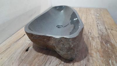 Wasbak riviersteen RXXL2503811, 83x42x15 cm