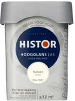 Histor Perfect Finish Hoogglans Lak - RAL 9001 - thumbnail