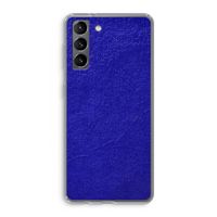 Majorelle Blue: Samsung Galaxy S21 Transparant Hoesje