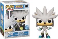 Sonic 30th Anniversary Funko Pop Vinyl: Silver the Hedgehog (Glow in the Dark)