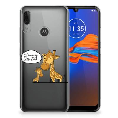 Motorola Moto E6 Plus Telefoonhoesje met Naam Giraffe Motorola Moto E6 Plus Telefoonhoesje met Naam Giraffe