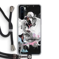 Camouflage de sommeil: OnePlus Nord Transparant Hoesje met koord