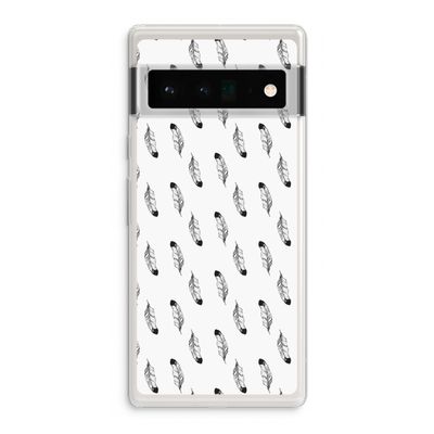 Pluimen: Google Pixel 6 Pro Transparant Hoesje