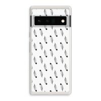 Pluimen: Google Pixel 6 Pro Transparant Hoesje