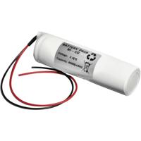 Emmerich 24D4000S Accu voor noodverlichting Kabel 2.4 V 4000 mAh