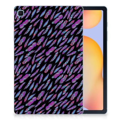 Samsung Galaxy Tab S6 Lite | S6 Lite (2022) Hippe Hoes Feathers Color Samsung Galaxy Tab S6 Lite | S6 Lite (2022) Hippe Hoes Feathers Color