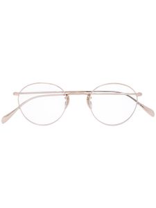 Oliver Peoples lunettes rondes - Métallisé