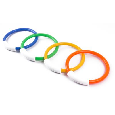 Benson Duikringen - 4x stuks - gekleurd - duikspeelgoed - kunststof