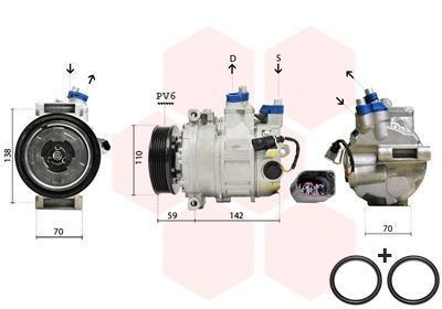 AIRCO COMPRESSOR -Diesel 0300K029