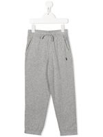 Ralph Lauren Kids pantalon de jogging à logo brodé - Gris