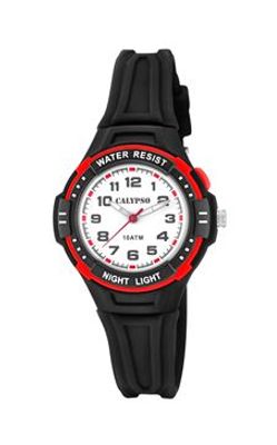 Horlogeband Calypso K6070-6 Rubber Zwart