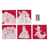 Canenco Disney prinses vilt kleuren, 5st.
