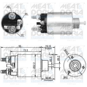 Meat Doria Starter magneetschakelaar 46133