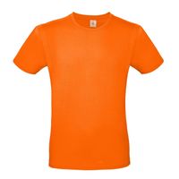 Oranje Koningsdag of supporter t-shirt met ronde hals voor heren
