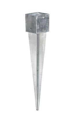 Paalhouder met punt 12,1x12,1x90 cm Tuindeco - Tuindeco