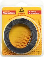 Magneetband 12x2mm 2m bruin - Deltafix - thumbnail