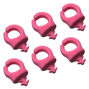 SPRIG Cable Opening 9 mm 1/4”-20, Pink, 6-Pack